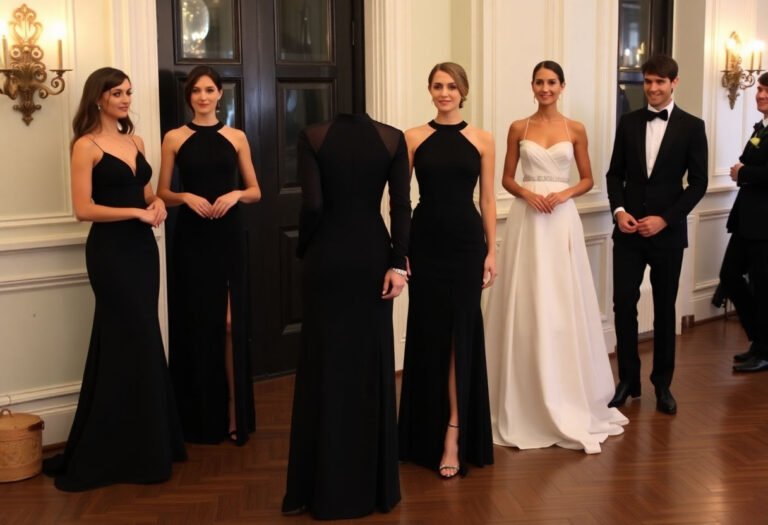 Elegant Women’s Black Tie Wedding Guest Dresses for Every Style