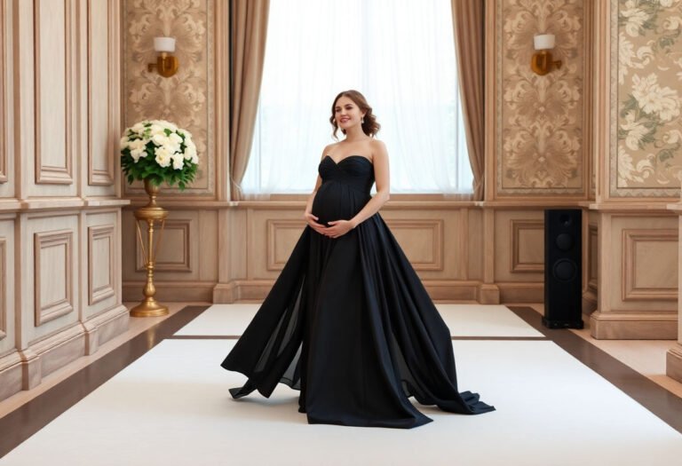 Maternity Fashion for a Black Tie Wedding: A Stylish Guide