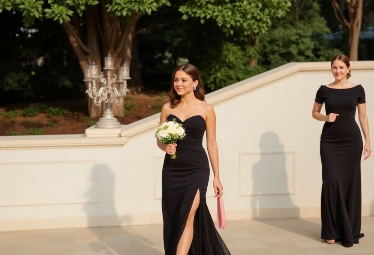 Sleek Elegance: The Best Black Dresses for Wedding Guests